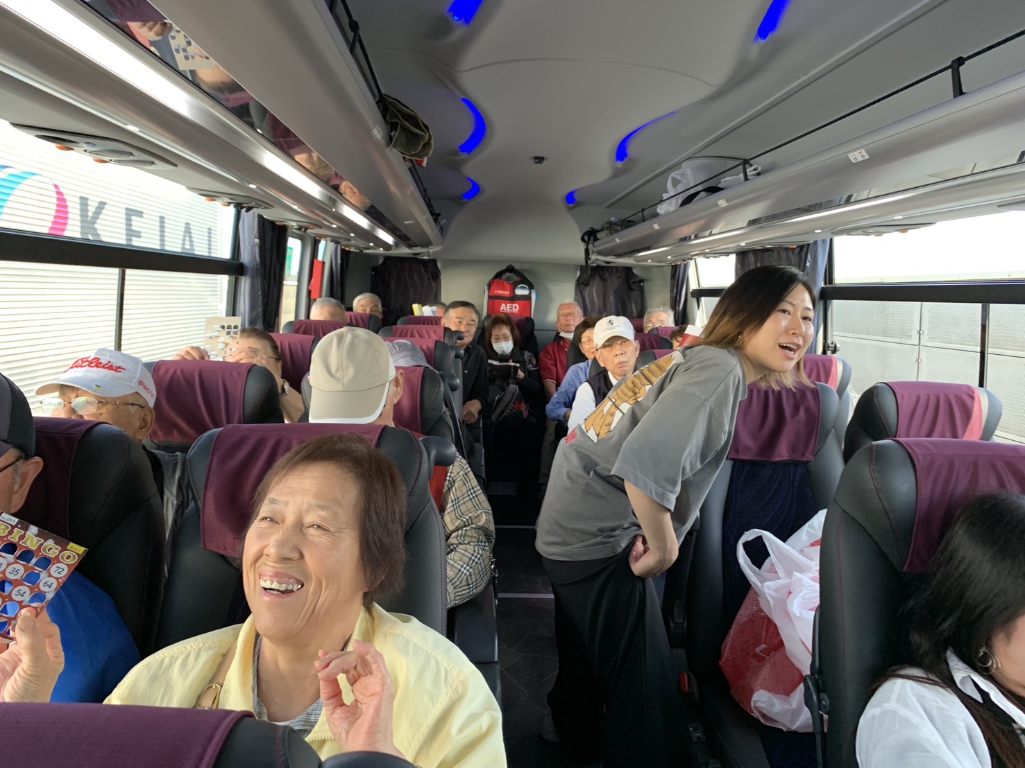 デイサービス秋のバスツアー